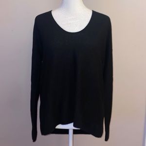 Madewell Black Scoop Neck Alpaca & Wool
Blend Sweater